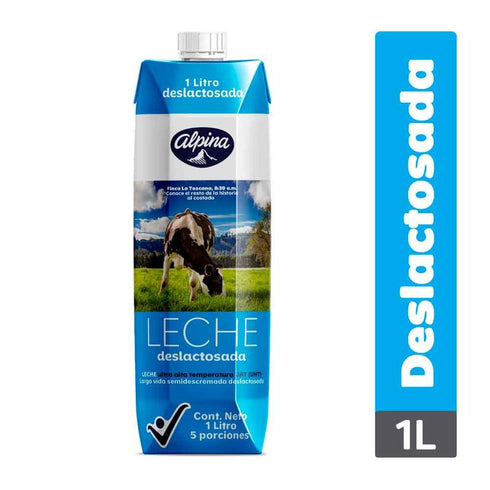 LECHE ALPINA 1000ML CAJA DESLACTOSADA